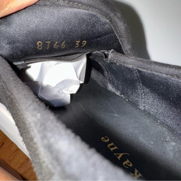 Jenni Kayne Black Slip- Ons Lounger Suede Sneakers Size 39 - Picture 10 of 11